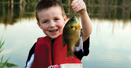 Little Boy with Fish